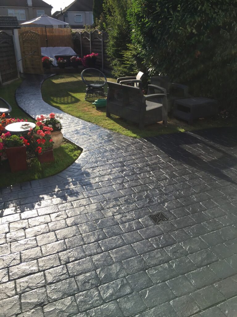 Finished project by BGH Driveway & Patio Services