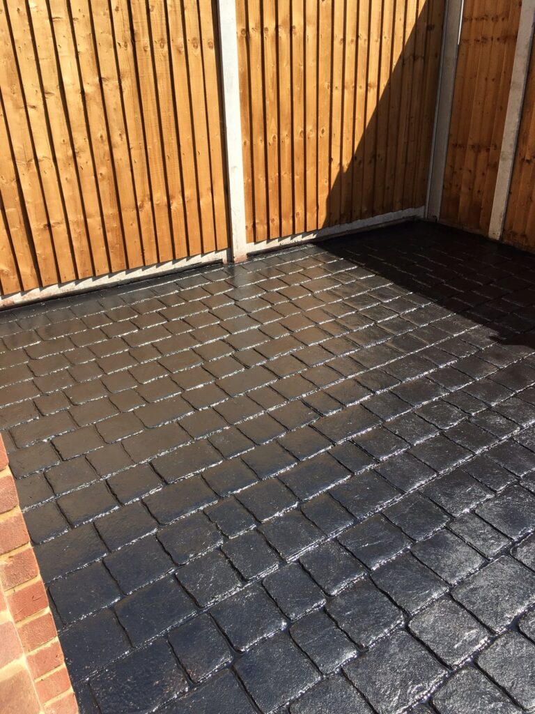 Finished project by BGH Driveway & Patio Services
