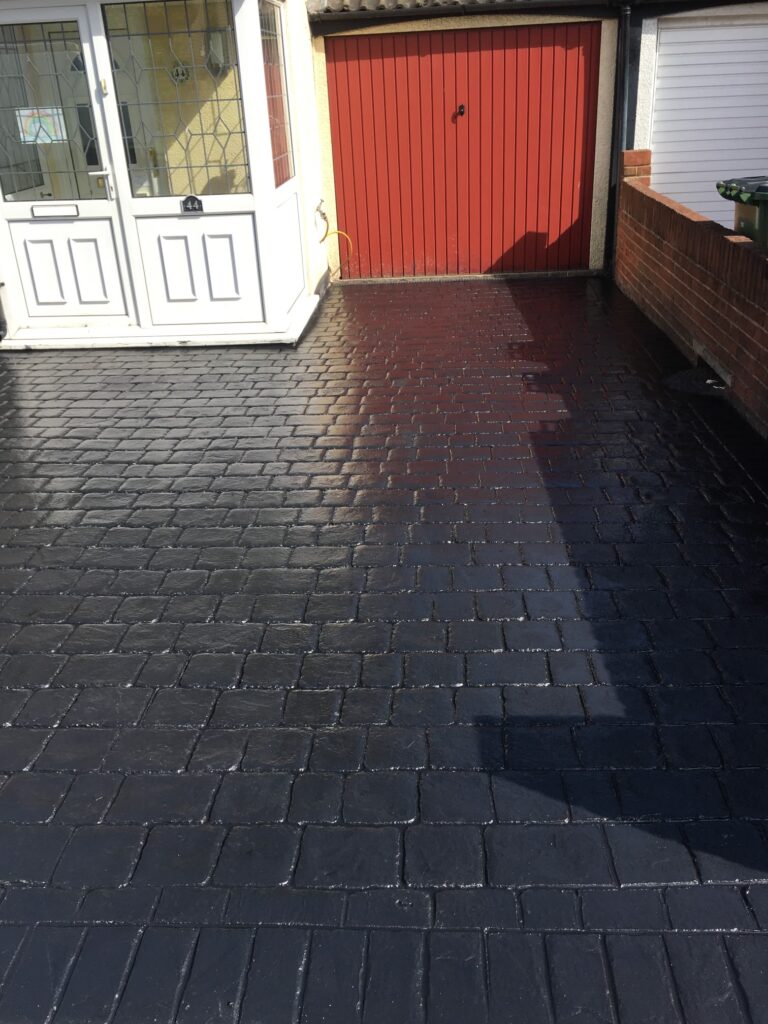Finished project by BGH Driveway & Patio Services