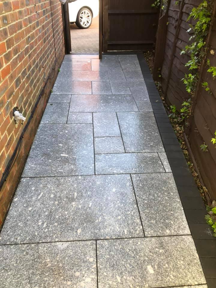 Finished project by BGH Driveway & Patio Services