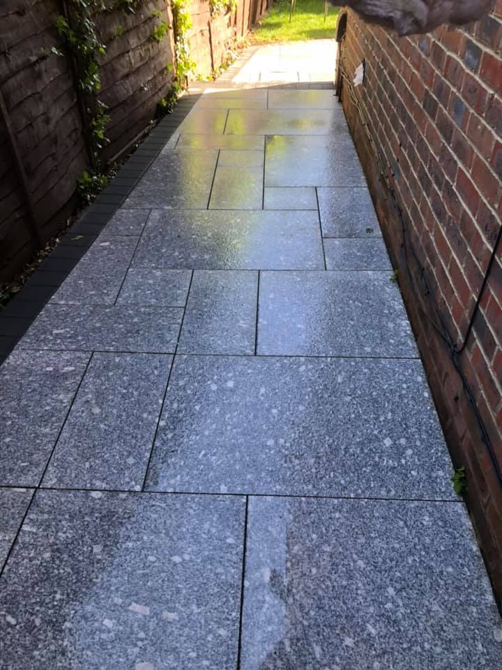 Finished project by BGH Driveway & Patio Services