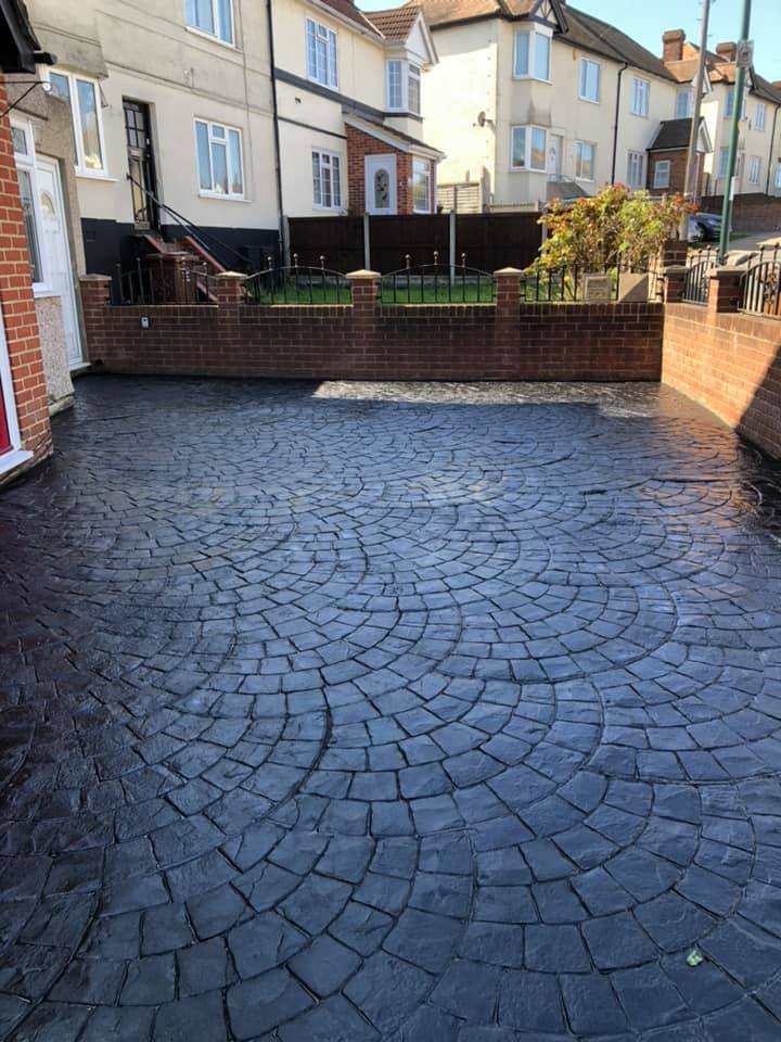 Finished project by BGH Driveway & Patio Services