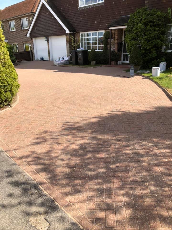 Finished project by BGH Driveway & Patio Services