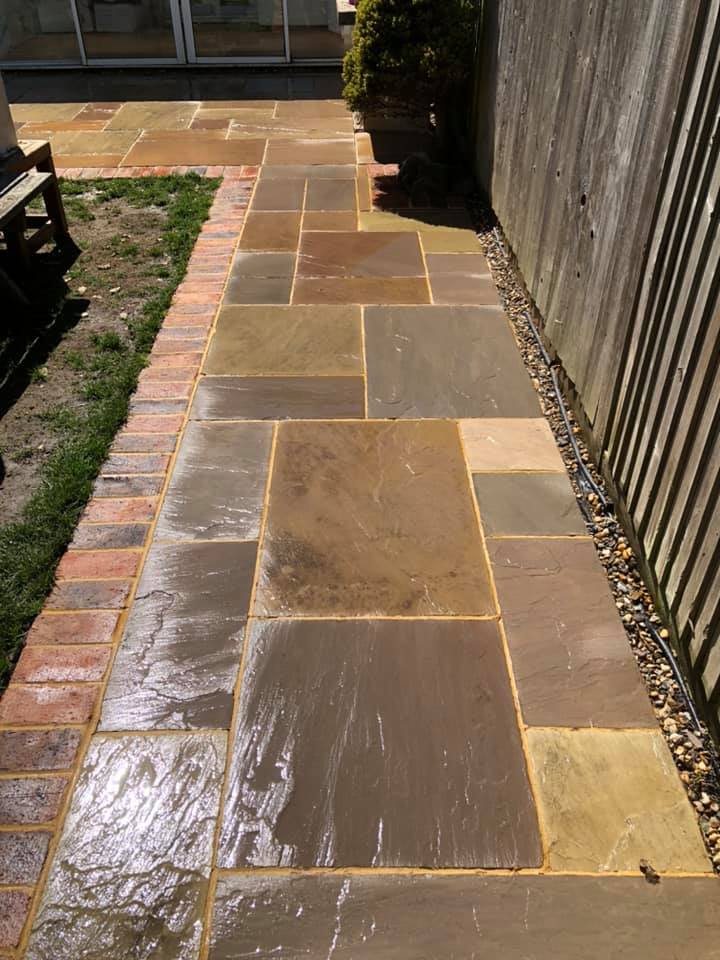 Finished project by BGH Driveway & Patio Services