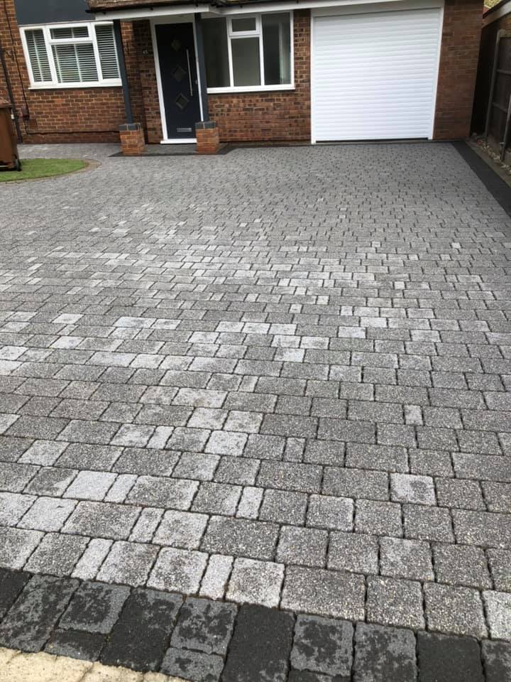 Finished project by BGH Driveway & Patio Services
