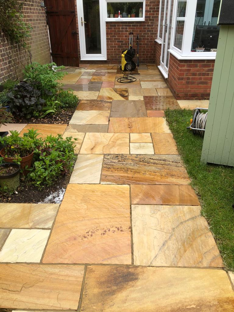 Finished project by BGH Driveway & Patio Services