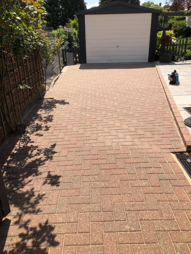 Finished project by BGH Driveway & Patio Services