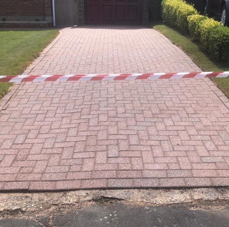 Finished project by BGH Driveway & Patio Services