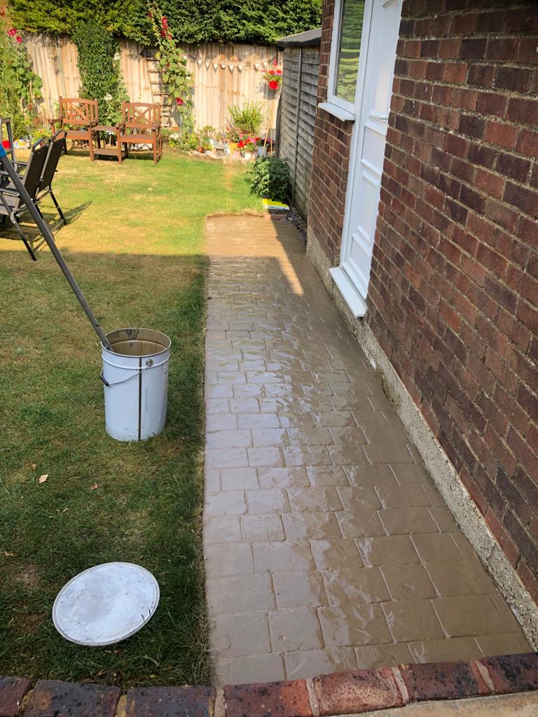Finished project by BGH Driveway & Patio Services