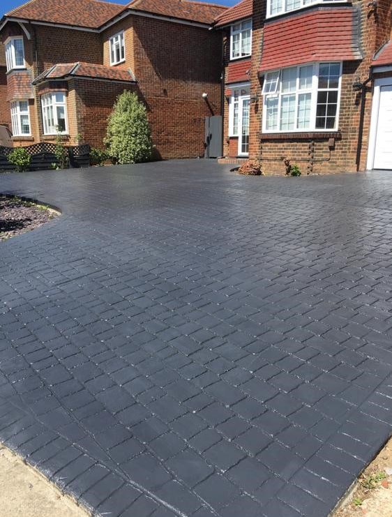 Finished project by BGH Driveway & Patio Services