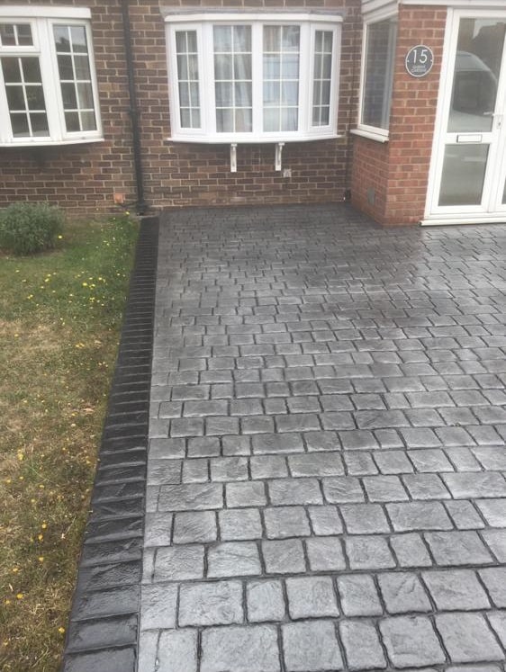 Finished project by BGH Driveway & Patio Services