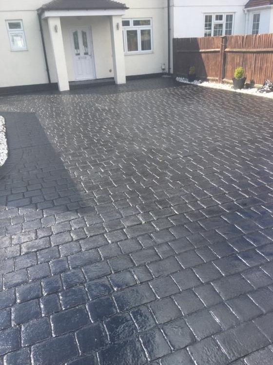 Finished project by BGH Driveway & Patio Services