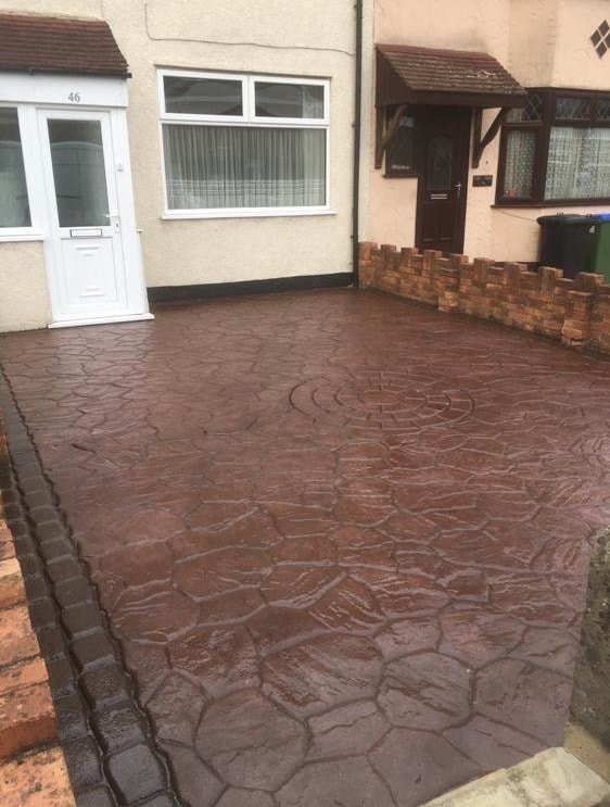Finished project by BGH Driveway & Patio Services