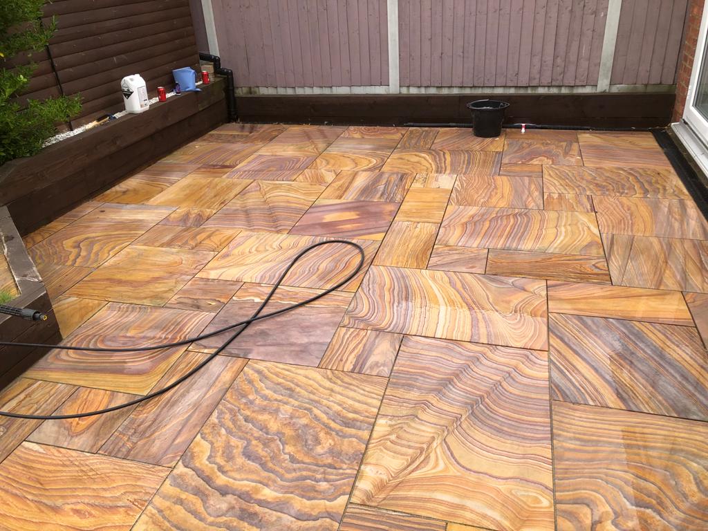 Finished project by BGH Driveway & Patio Services
