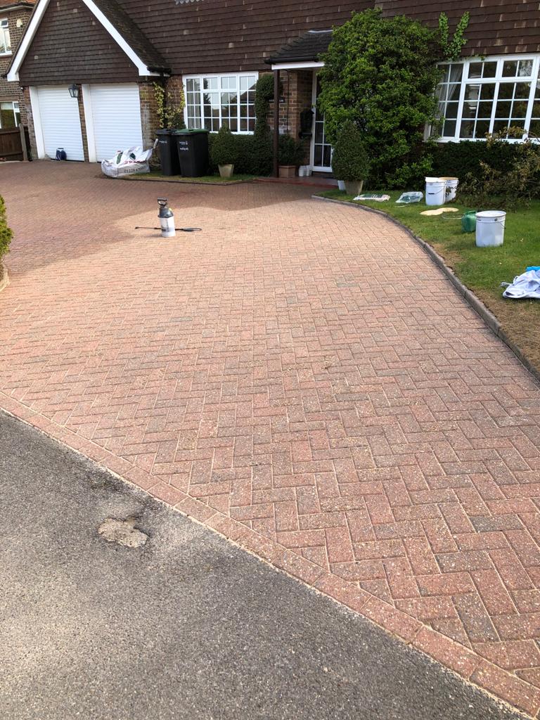 Finished project by BGH Driveway & Patio Services