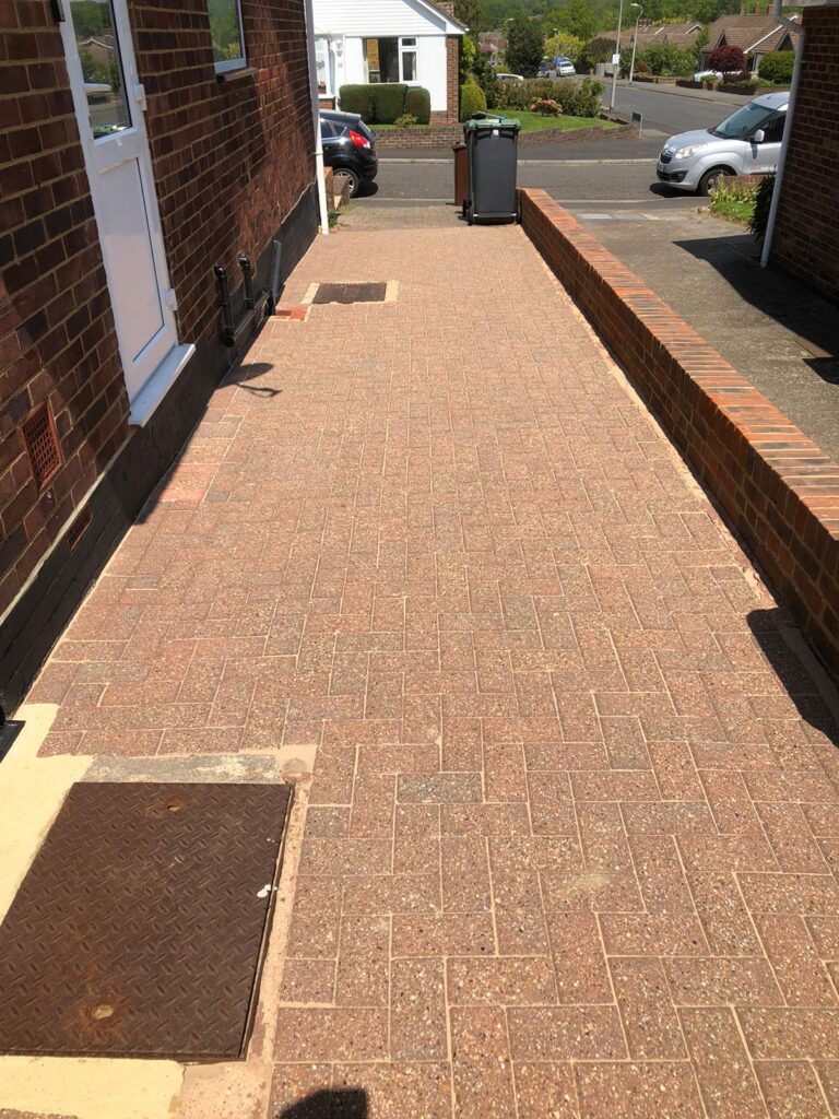 Finished project by BGH Driveway & Patio Services